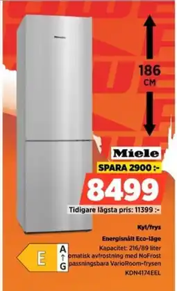 Power Miele Kyl/frys KDN4174EEL erbjuda