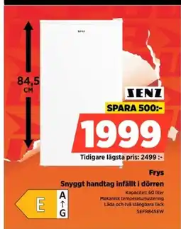 Power SENZ Frys SEFR845EW erbjuda