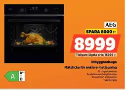 Power AEG Inbyggnadsugn TR6PB52XSB erbjuda