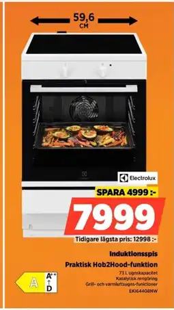 Power Electrolux Induktionsspis EKI64408NW erbjuda