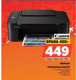 Power Canon Skrivare PIXMATS37501 erbjuda