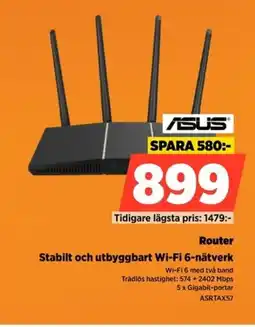 Power ASUS Router ASRTAX57 erbjuda