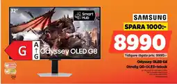 Power SAMSUNG Odyssey OLED G8 LS32DG802SUXE erbjuda