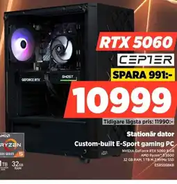 Power CEPTER Stationär dator ESR556BKB erbjuda