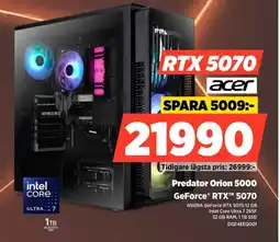Power Acer Predator Orion 5000 DGE4EEQ001 erbjuda