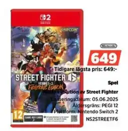 Power Nintendo Spel NS2STREETF6 erbjuda