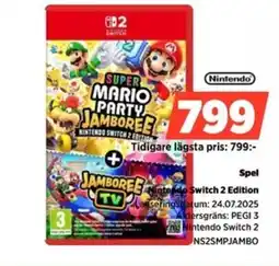Power Nintendo Spel NS2SMPJAMBO erbjuda