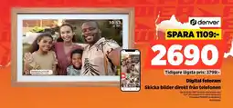 Power Denver Digital fotoram PFF2160LW erbjuda