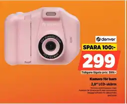 Power Denver Kamera för barn KPC1370P erbjuda