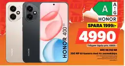 Power HONOR 400 5G 512 GB HON5109BUUT erbjuda
