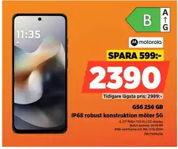 Power Motorola G56 256 GB PB7Y0043SE erbjuda