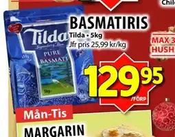 Matvärlden Tensta BASMATIRIS erbjuda