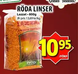 Matvärlden Tensta RÖDA LINSER erbjuda