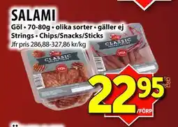 Matvärlden Tensta SALAMI erbjuda