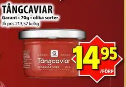 Matvärlden Tensta TÅNGCAVIAR erbjuda