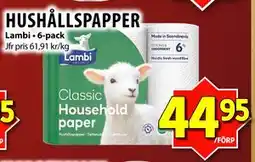 Matvärlden Tensta HUSHÅLLSPAPPER erbjuda