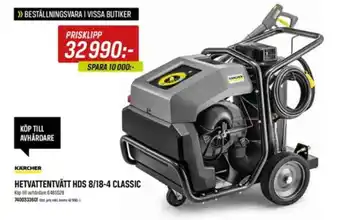 KÄRCHER Hetvattentvätt hds 8/18-4 classic