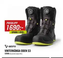Tools GESTO Vinterkänga oden S3 erbjuda