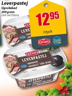 Extra Mjällby Stormarknad Scan Leverpastej erbjuda