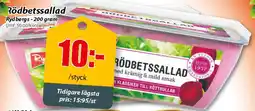 Extra Mjällby Stormarknad Rydbergs Rödbetssallad erbjuda