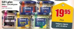 Extra Mjällby Stormarknad Abba Sill i glas erbjuda