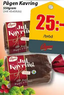 Extra Mjällby Stormarknad Pågen Kavring erbjuda