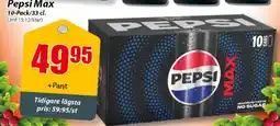Extra Mjällby Stormarknad Pepsi Max erbjuda