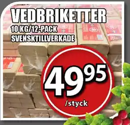 Extra Mjällby Stormarknad Vedbriketter erbjuda