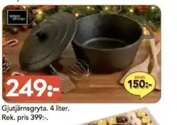 Bo Ohlsson Gjutjärnsgryta erbjuda