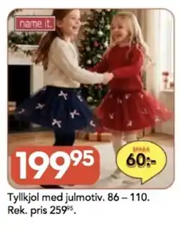 Bo Ohlsson Tyllkjol med julmotiv erbjuda