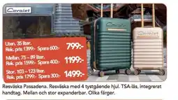 Bo Ohlsson Resväska Passadena erbjuda