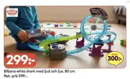 Bo Ohlsson Bilbana white shark med ljud och ljus erbjuda