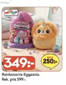 Bo Ohlsson Rainbocorns Eggzania erbjuda