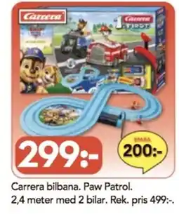 Bo Ohlsson Carrera bilbana. Paw Patrol erbjuda