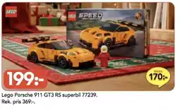 Bo Ohlsson Lego Porsche 911 GT3 RS superbil 77239 erbjuda