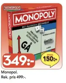 Bo Ohlsson Monopol erbjuda