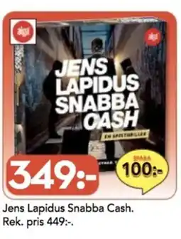 Bo Ohlsson Jens Lapidus Snabba Cash erbjuda
