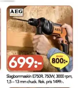 Bo Ohlsson AEG Slagborrmaskin erbjuda