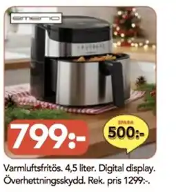 Bo Ohlsson Varmluftsfritös erbjuda