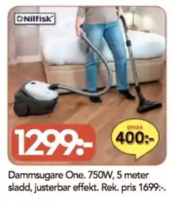 Bo Ohlsson Nilfisk Dammsugare One 750W erbjuda