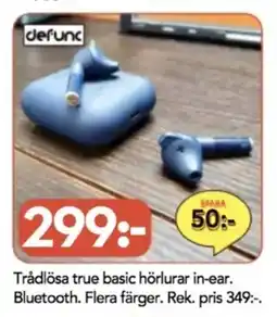 Bo Ohlsson Trådlösa true basic hörlurar in-ear erbjuda