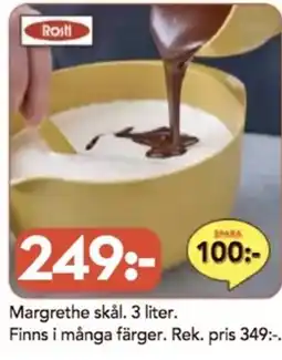 Bo Ohlsson Margrethe skål erbjuda