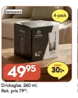 Bo Ohlsson Dricksglas erbjuda