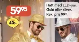 Bo Ohlsson Hatt med LED-ljus erbjuda