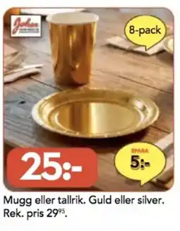 Bo Ohlsson Mugg eller tallrik erbjuda