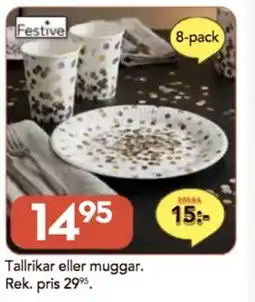 Bo Ohlsson Tallrikar eller muggar erbjuda