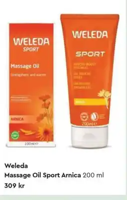 Life Weleda Massage Oil Sport Arnica erbjuda