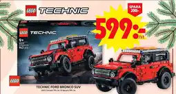 ICA Maxi LEGO Technic ford bronco SUV erbjuda