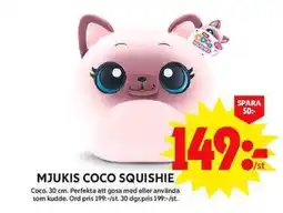 ICA Maxi Mjukis Coco squishie erbjuda