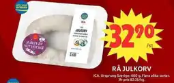 ICA Maxi ICA Rå julkorv erbjuda